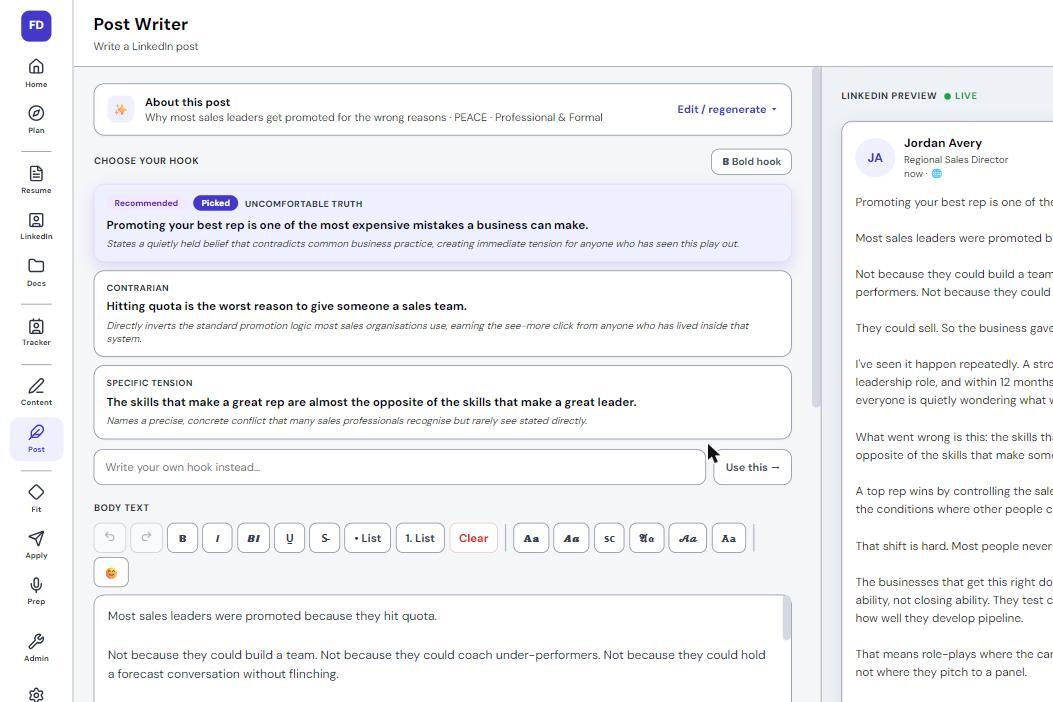 Inside FutureDay: How the Content Plan, Calendar and Post Writer Work Together