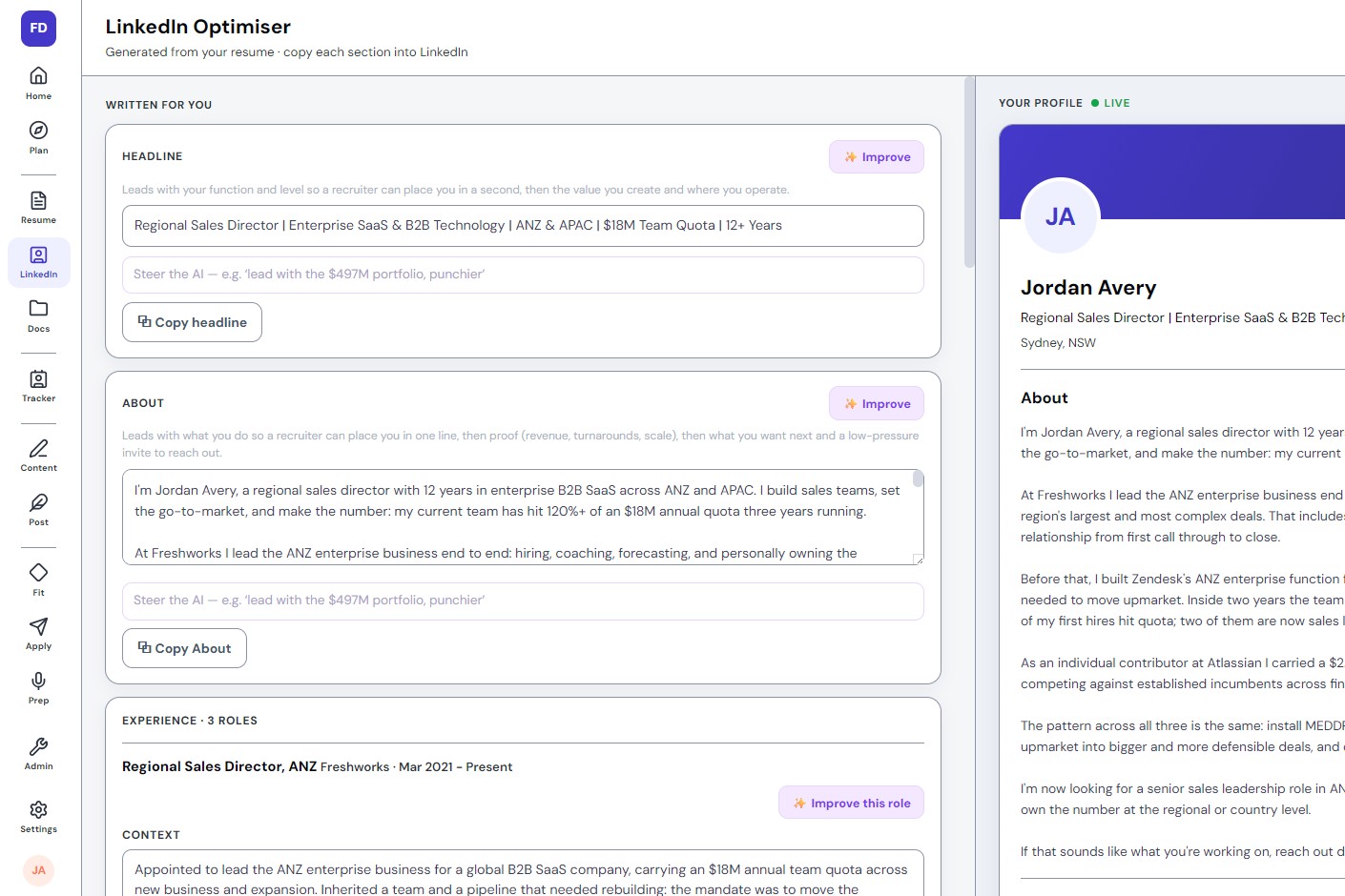 Inside FutureDay: How the LinkedIn Optimiser Works